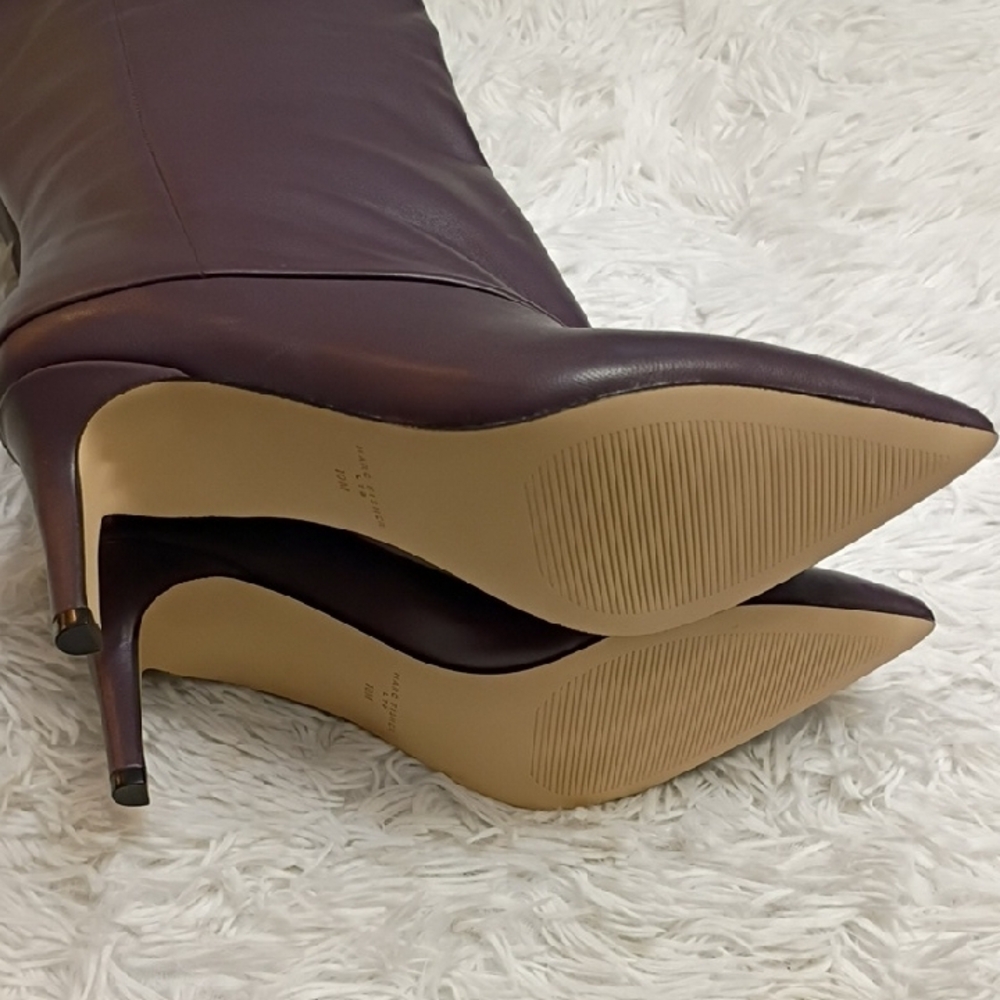 New Marc Fisher Gentle Women's Leather Heeled Boots SZ 10 - Picture 15 of 16